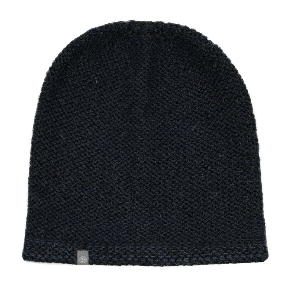 NWT Shupaca Baby Alpaca Beanie Noir Black 100% Alpaca Soft Warm Lightweight Peru